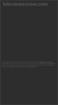 Mobile Screenshot of bitcoinescrow.com
